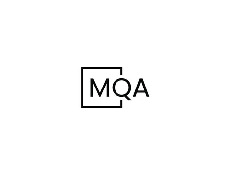 MQA Letter Initial Logo Design Vector Illustration