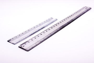 Protecter maths isolated on white background with selective focus