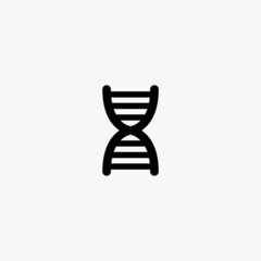 biology icon. biology vector icon on white background