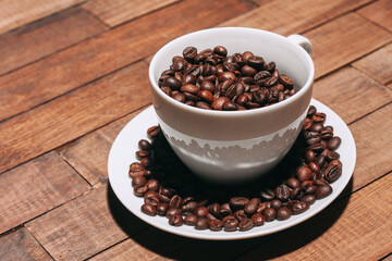 coffee beans breakfast fresh scent photograph of the object