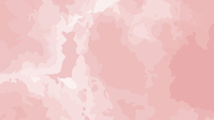 Soft pink watercolor background. Vector illustration fluid painting for wedding and birthday invitation design cards. Dye splash style. Copy space for text.