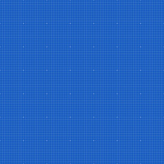  blueprint seamless pattern template, bright brue color, squared paper for technical drawings.