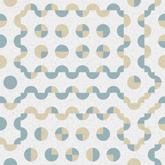 Abstract Geometric Pattern generative computational art illustration