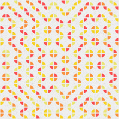 Abstract Geometric Pattern generative computational art illustration