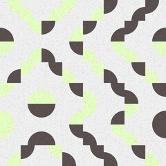 Abstract Geometric Pattern generative computational art illustration