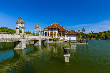 Obraz premium Water Palace Taman Ujung in Bali Island Indonesia