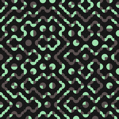 Abstract Geometric Pattern generative computational art illustration