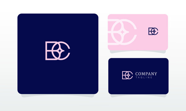 BC Beauty Monogram Minimalist Logo