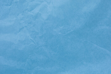 Obraz premium Blue paper with wrinkles texture