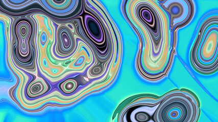 Abstract fantasy textured multicolored background