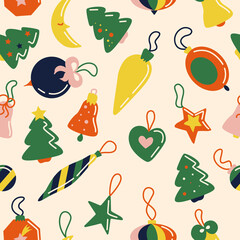 Christmass seamless pattern