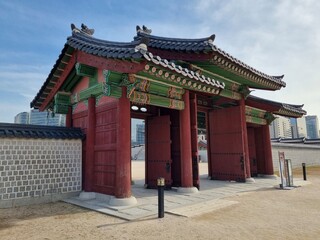 Fototapeta premium Gyeongbokgung Palace in Korea