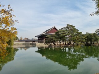 Obraz premium Gyeongbokgung Palace in Korea