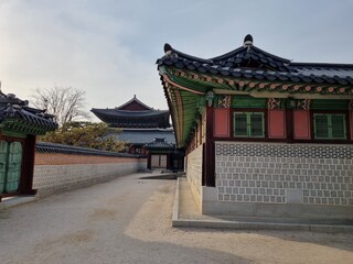 Fototapeta premium Gyeongbokgung Palace in Korea