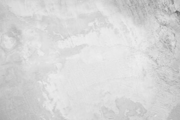 White concrete wall background. Having grey and cement texture stone, sand. 