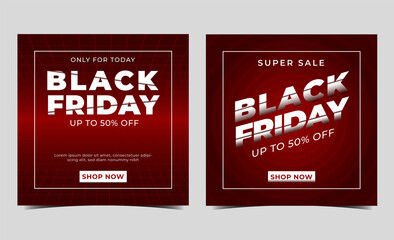 Black friday sale with line pattern background perfect for social media posts and banner