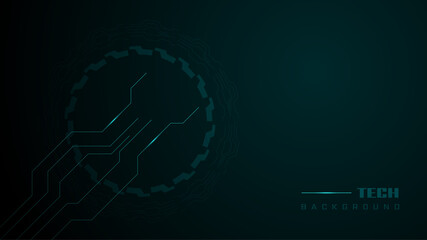 Abstract lines and dots connect background. Technology connection digital data and big data concept. vector illustration with space text image template.