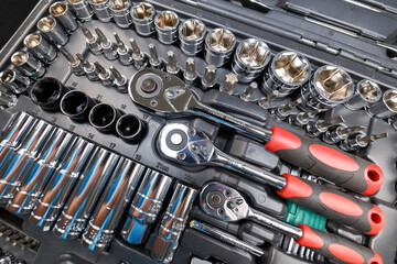 Set of different tools