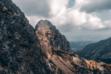 Rocky mountain landscape, Tatra Mountains, Poland