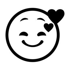 Smiley face. Emoji icon vector. Emoticon sign. Positive emotions. Vector illustration.