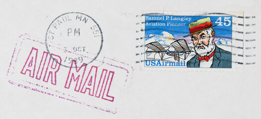 briefmarke stamp vintage retro alt old used gebraucht frankiert gestmpelt cancel airmail luftpost...