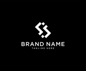 Obraz premium Letter S logo design vector template