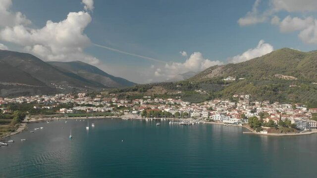 View of port Epidaurus
