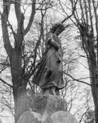 Statue in a Cemetery