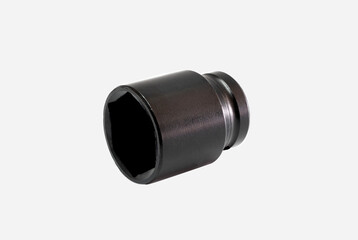 Block wrench on the white background.