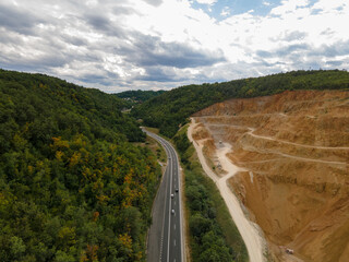 Road in the mountains, Montenegro