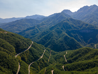 Road in the mountains, Montenegro