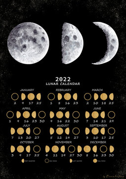 Moon Phase Calendar January 2022 Moon Phases Calendar Images – Browse 3,890 Stock Photos, Vectors, And Video  | Adobe Stock