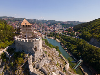 Fototapeta na wymiar Stari Grad Castle in Uzice, Serbia