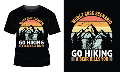 Outdoor Camp T-Shirt, Typography T-Shirt, Adventure T-shirt Design, Camping T-shirt Design, Mountain T-shirt Design, Camping T-Shirts Amazon, T-shirt, T-shirt Design, Hike T-Shirt Design