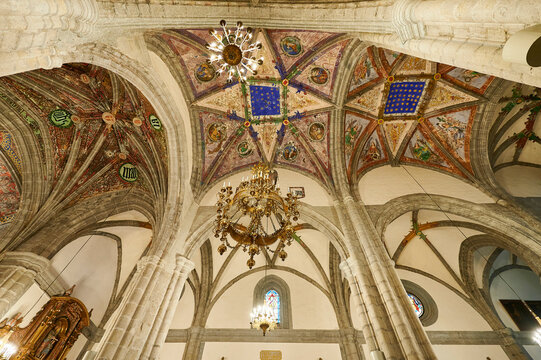 Interior of the Sanctuary of Our Lady of the Encina