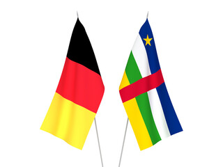 Belgium and Central African Republic flags