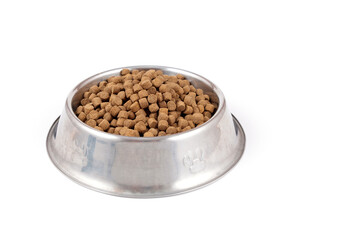 Delicious dog food and bowl of quality food, delicious and healthy - 469299794