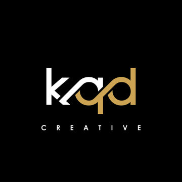 KQD Letter Initial Logo Design Template Vector Illustration
