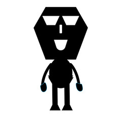 3d person with a question mark