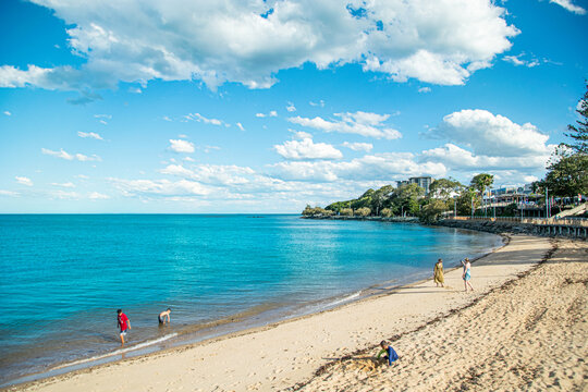 Beach in Redcliffe Queensland, Australia