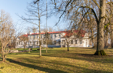 Obraz premium manor in estonia, europe