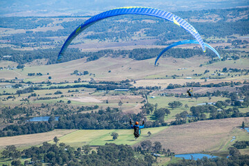 Paragliding in Tamborine Mountain, Queensland, Australia