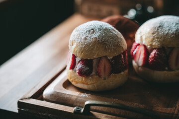 初挑戦した手作りマリトッツォ