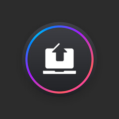 Laptop Update -  UI Icon