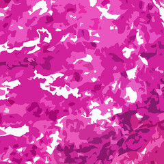 Obraz premium Pink background with white spots - graphic image