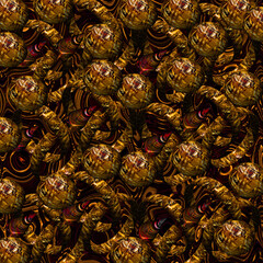 background with gold