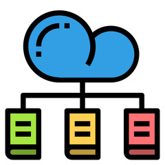 CLOUD LIBRARY ICON
