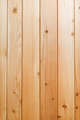 Fototapeta premium Boards of light natural wood as a background texture. Top view. Copy, empty space for text