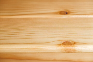 Boards of light natural wood as a background texture