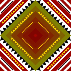 abstract ethnic geometric pattern design for background or wallpaper